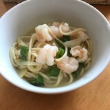 ししとうとエビのちゃんぽん麺